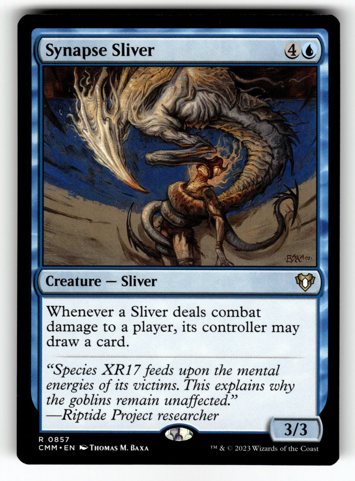 Synapse Sliver – 857 CMM: Commander Masters R NM