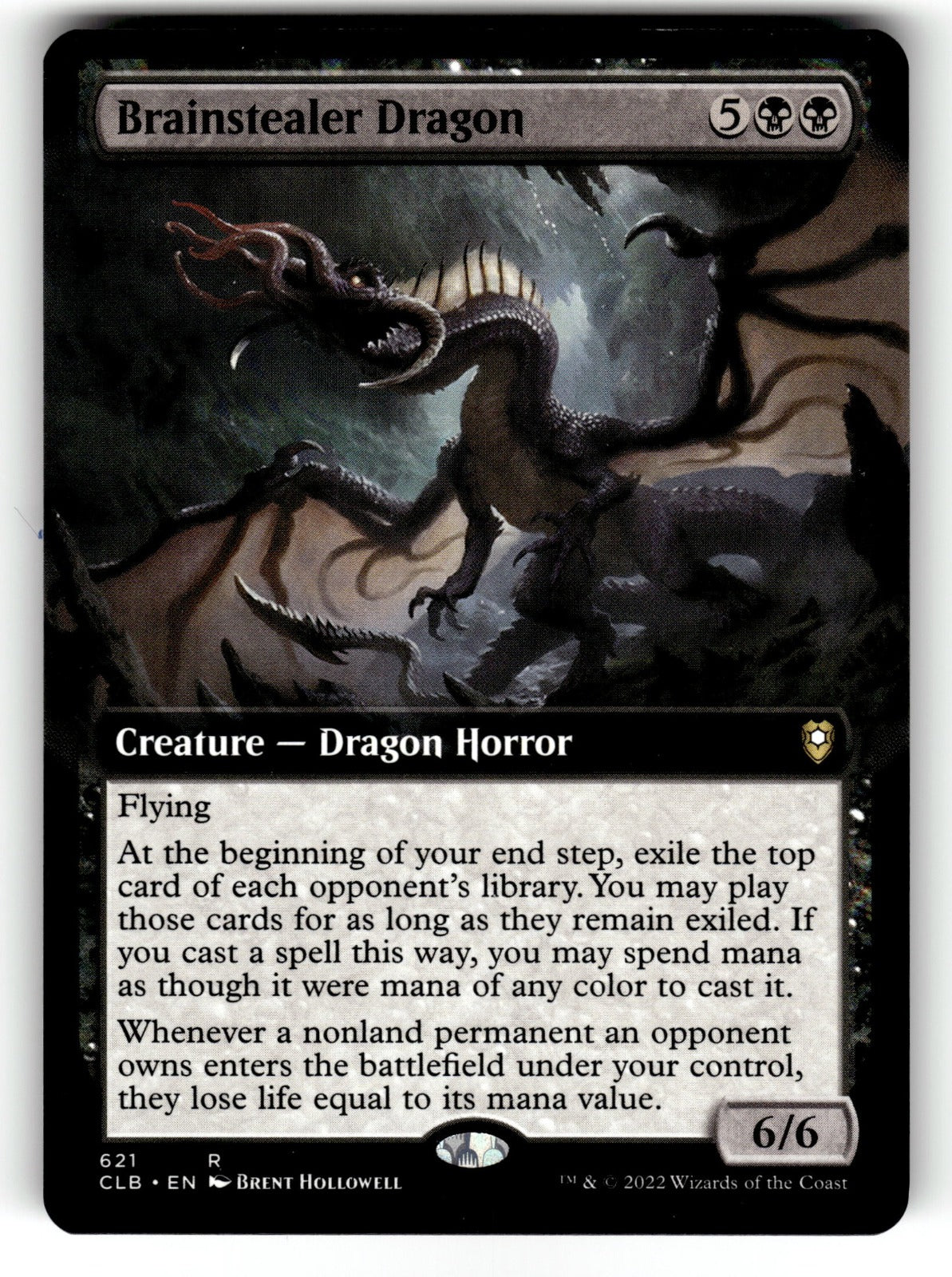 Brainstealer Dragon (Extended Art) – 621 CLB: Commander Legends: Battle for Baldur's Gate R NM