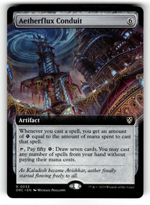 Aetherflux Conduit (Extended Art) – 33 DRC: Commander: Aetherdrift R LP