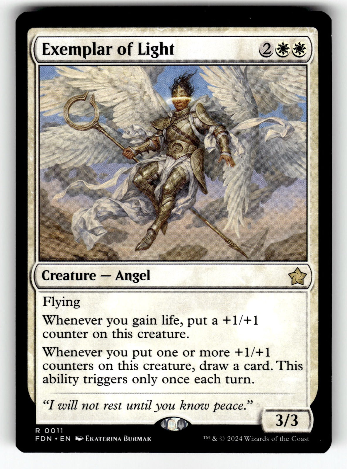 Exemplar of Light () – 11 FDN: Foundations R NM