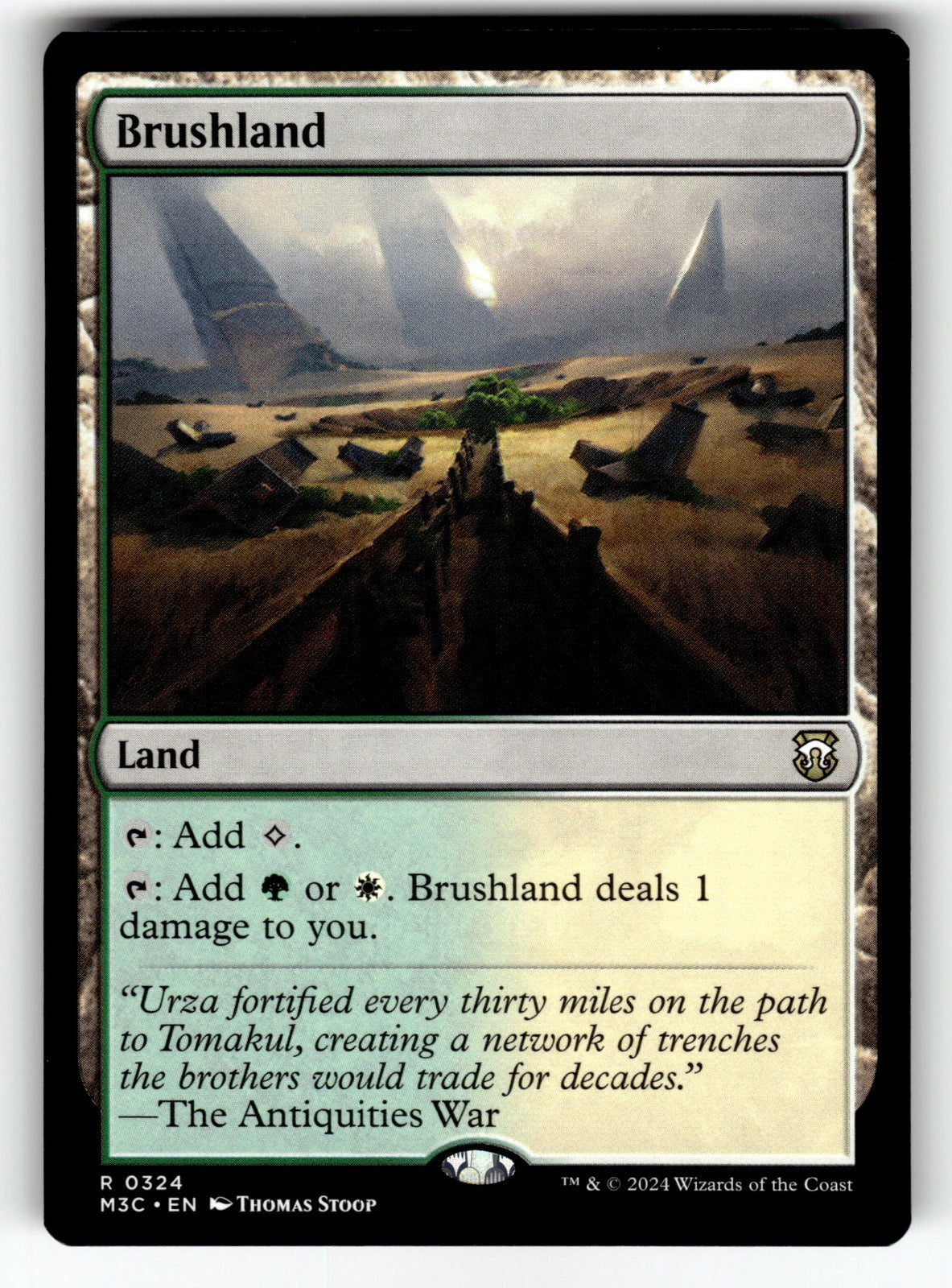 Brushland – 324 M3C: Commander: Modern Horizons 3 R NM