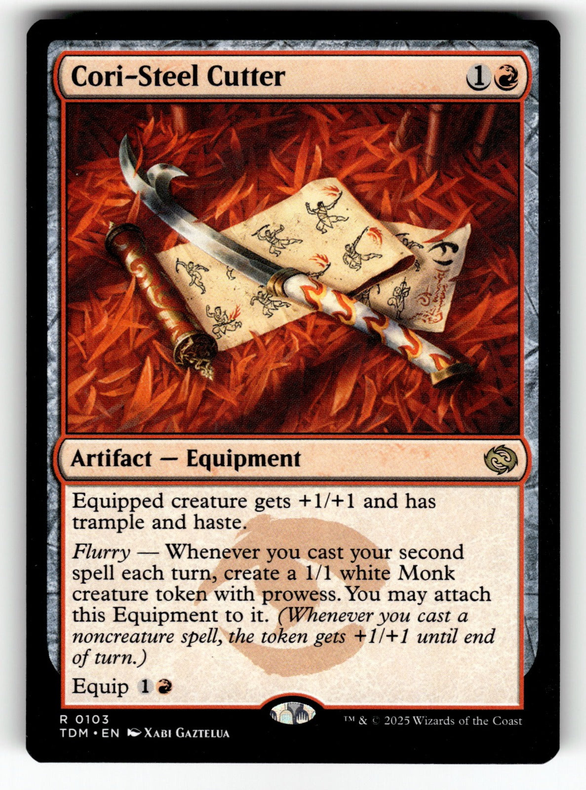 Cori-Steel Cutter – 103 TDM: Tarkir: Dragonstorm R NM