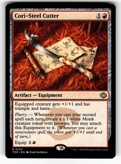 Cori-Steel Cutter – 103 TDM: Tarkir: Dragonstorm R NM