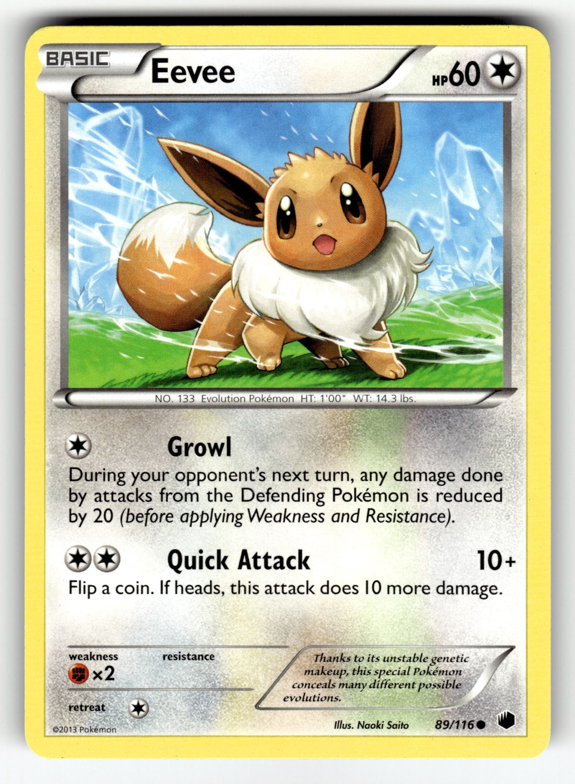 Eevee (89) – 89/116 PLF: Plasma Freeze Common LP