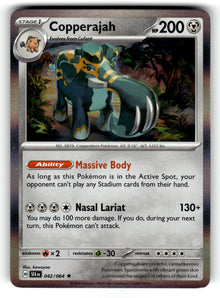 Copperajah – 042/064 SFA: SV: Shrouded Fable Rare Holo NM