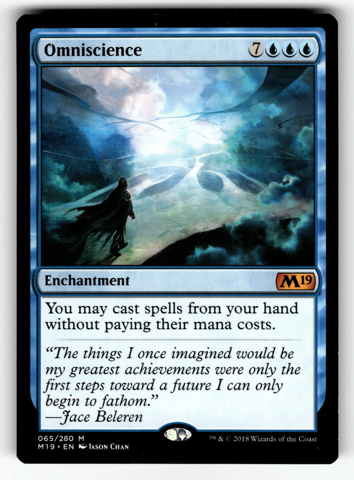 Omniscience – 65 M19: Core Set 2019 M LP