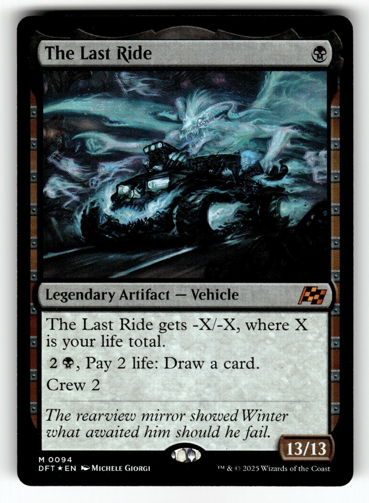The Last Ride – 94 DFT: Aetherdrift M Foil NM