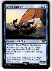 Elvish Mariner – 283 LTR: Universes Beyond: The Lord of the Rings: Tales of Middle-earth R NM