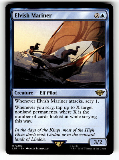 Elvish Mariner – 283 LTR: Universes Beyond: The Lord of the Rings: Tales of Middle-earth R NM