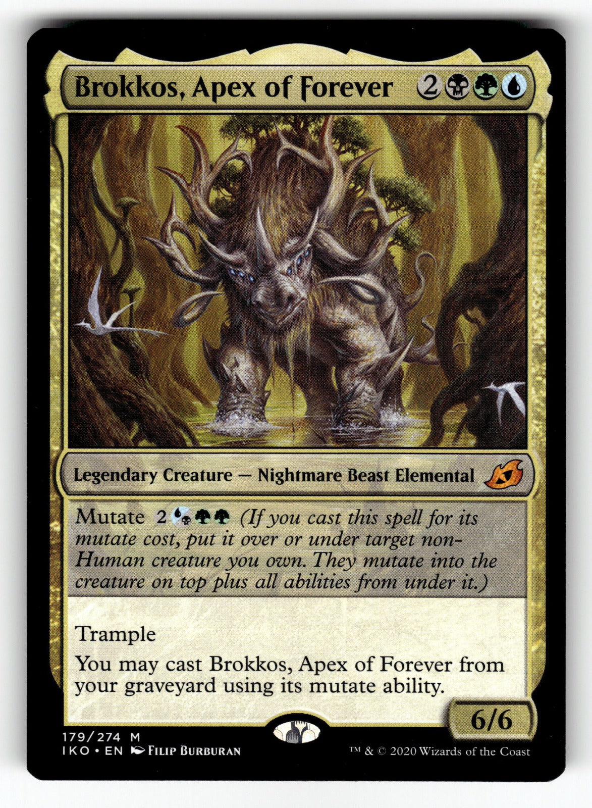 Brokkos, Apex of Forever – 179 IKO: Ikoria: Lair of Behemoths M NM