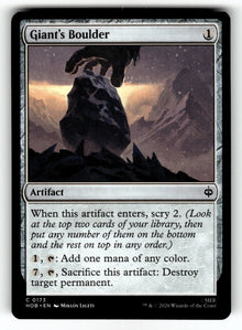 Giant's Boulder – 173 HOB: The Hobbit C NM