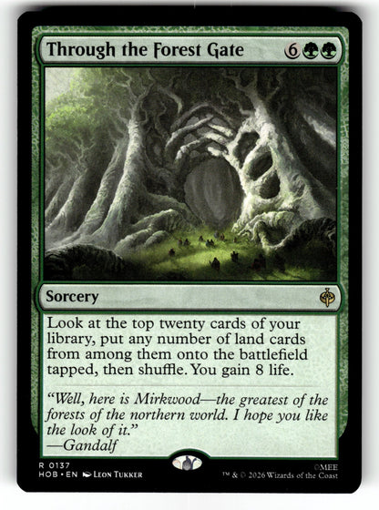 Through the Forest Gate – 137 HOB: The Hobbit R NM