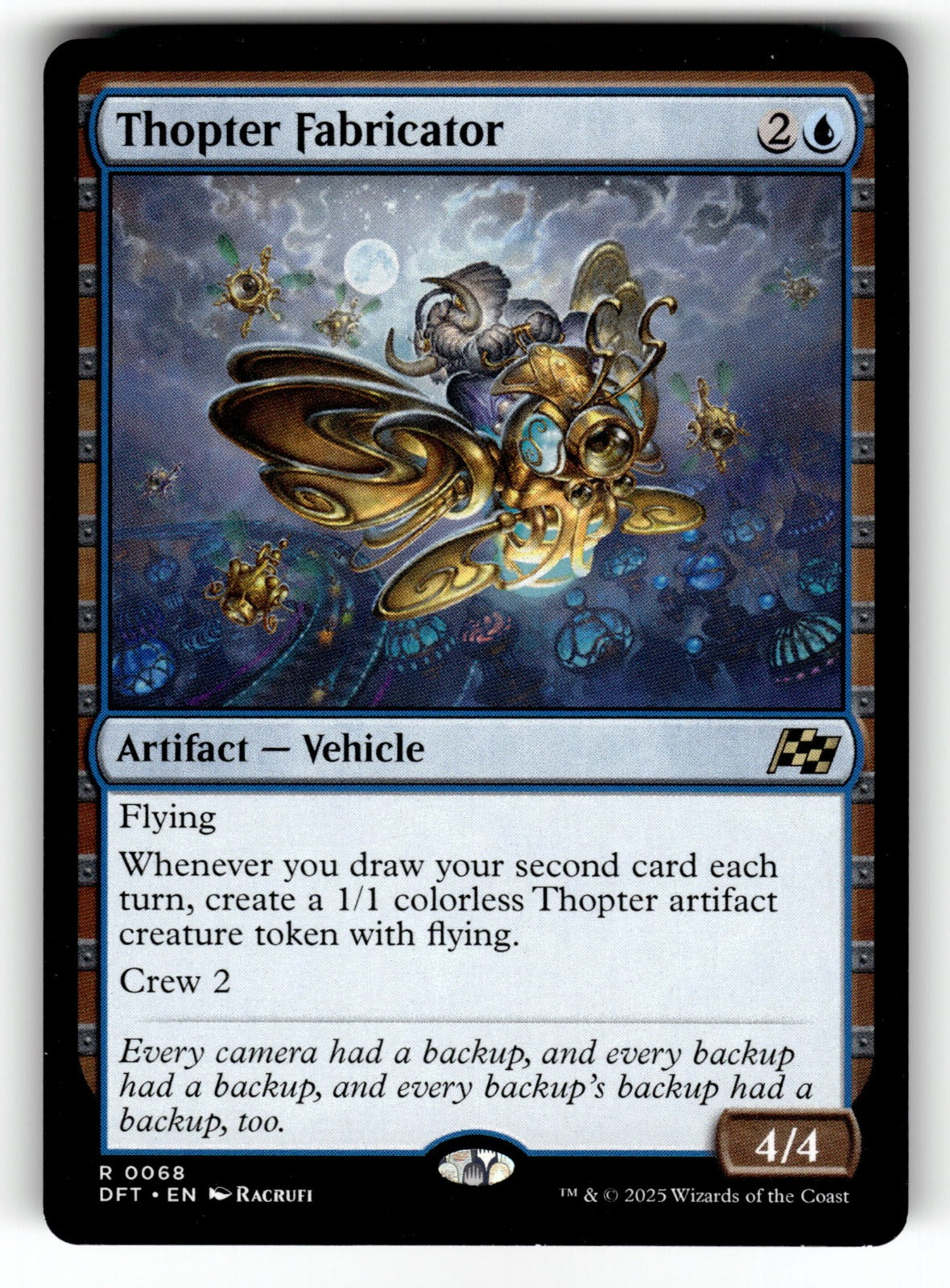 Thopter Fabricator – 68 DFT: Aetherdrift R NM