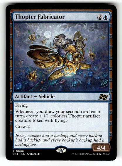 Thopter Fabricator – 68 DFT: Aetherdrift R NM