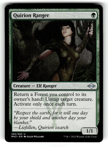 Quirion Ranger – 285 MH2: Modern Horizons 2 U NM