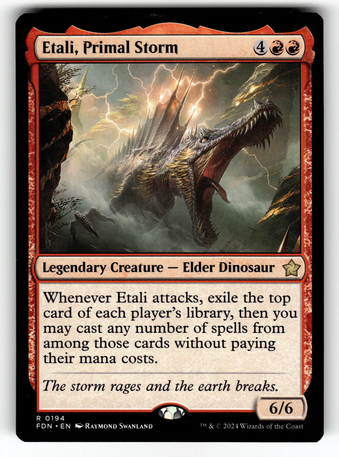 Etali, Primal Storm – 194 FDN: Foundations R NM