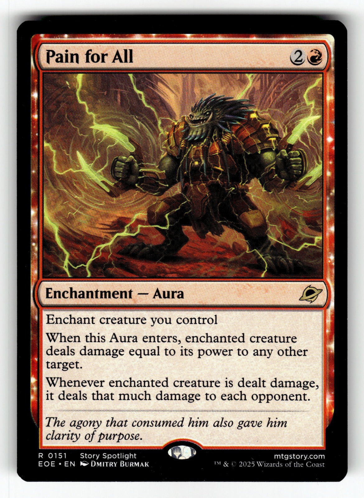 Pain for All – 151 EOE: Edge of Eternities R NM