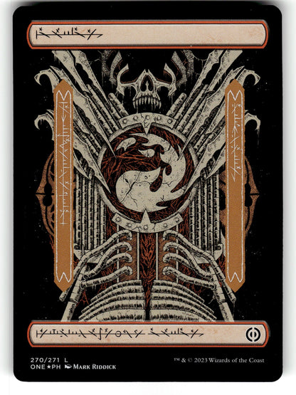 Mountain () - Full Art – 270 ONE: Phyrexia: All Will Be One L Foil NM