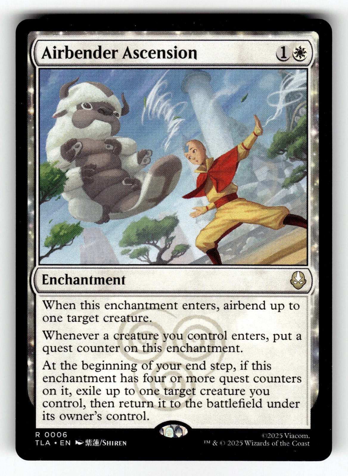Airbender Ascension – 6 TLA: Avatar: The Last Airbender R NM