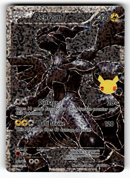 Zekrom – 114/114 CCC: Celebrations: Classic Collection Classic Collection Holo LP