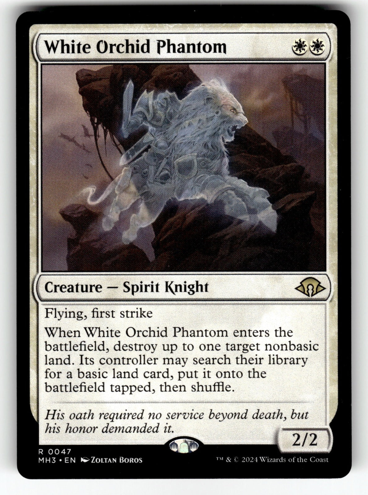 White Orchid Phantom – 47 MH3: Modern Horizons 3 R NM