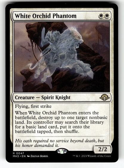 White Orchid Phantom – 47 MH3: Modern Horizons 3 R NM