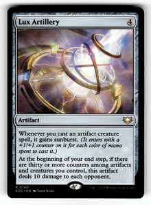Lux Artillery – 140 EOC: Commander: Edge of Eternities R LP