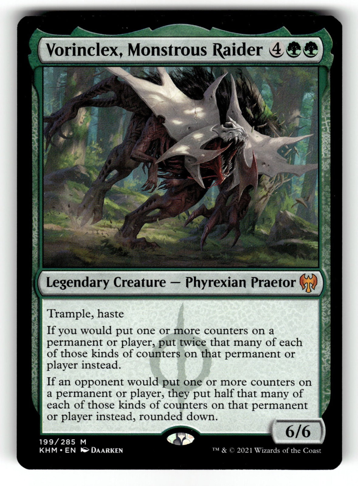 Vorinclex, Monstrous Raider – 199 KHM: Kaldheim M NM