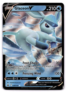 Glaceon V - 038/159 CRZ: Crown Zenith Ultra Rare Holofoil NM