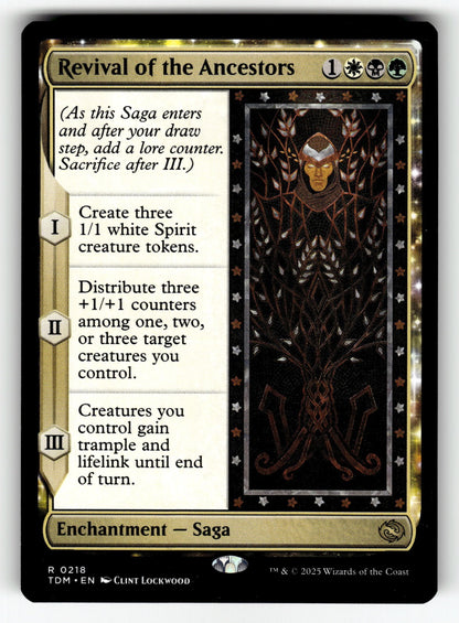 Revival of the Ancestors – 218 TDM: Tarkir: Dragonstorm R NM