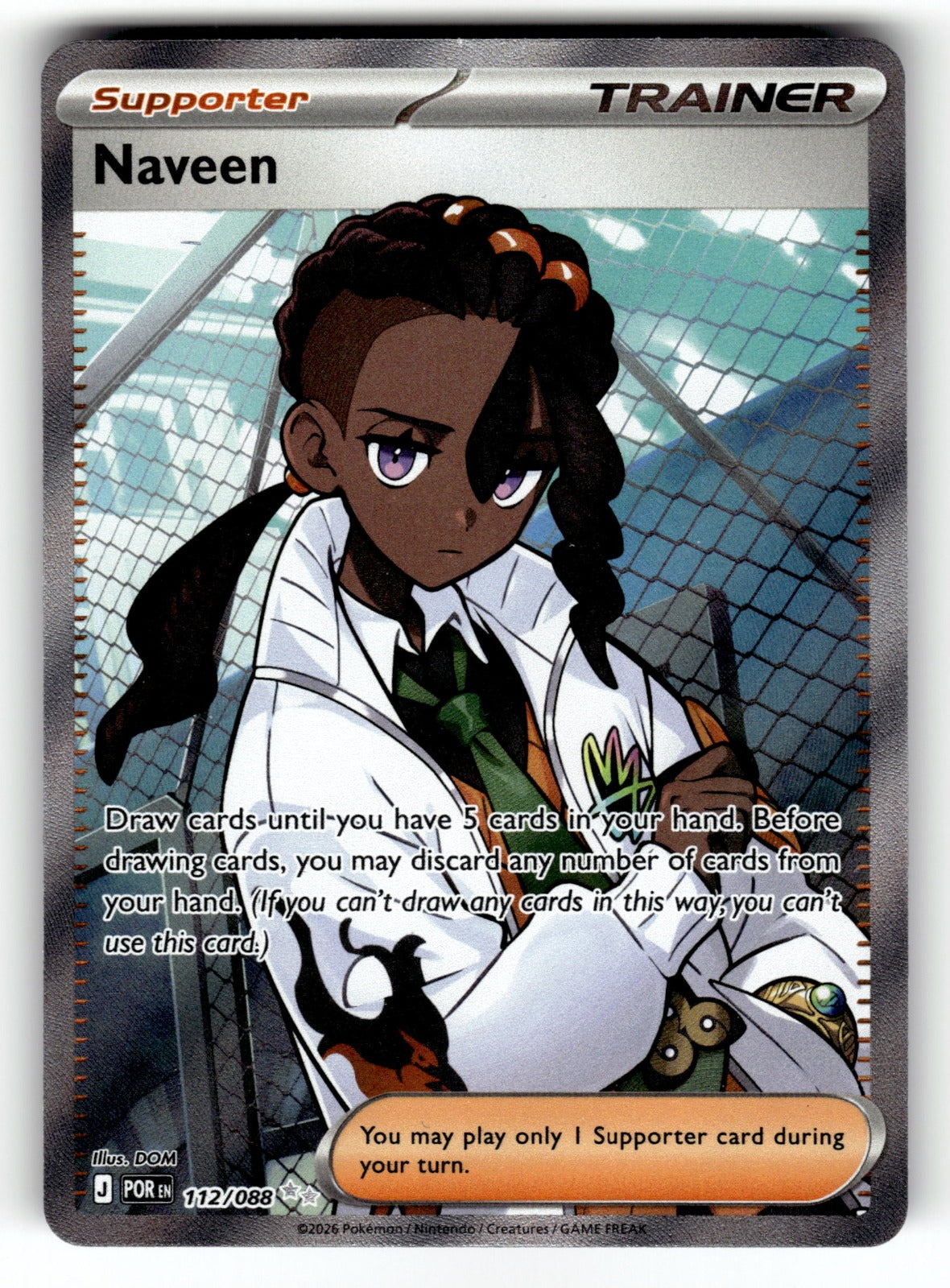 Naveen – 112/088 POR: ME03: Perfect Order Ultra Rare Holo NM