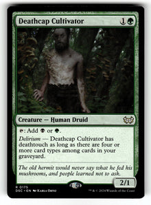 Deathcap Cultivator – 175 DSC: Commander: Duskmourn: House of Horror R NM
