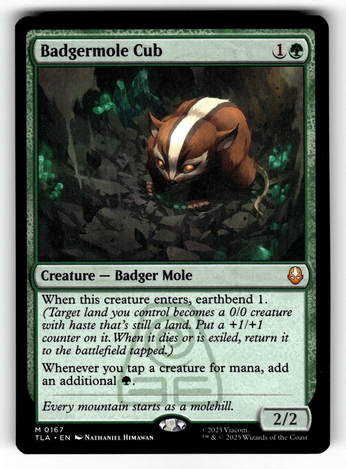Badgermole Cub – 167 TLA: Avatar: The Last Airbender M NM