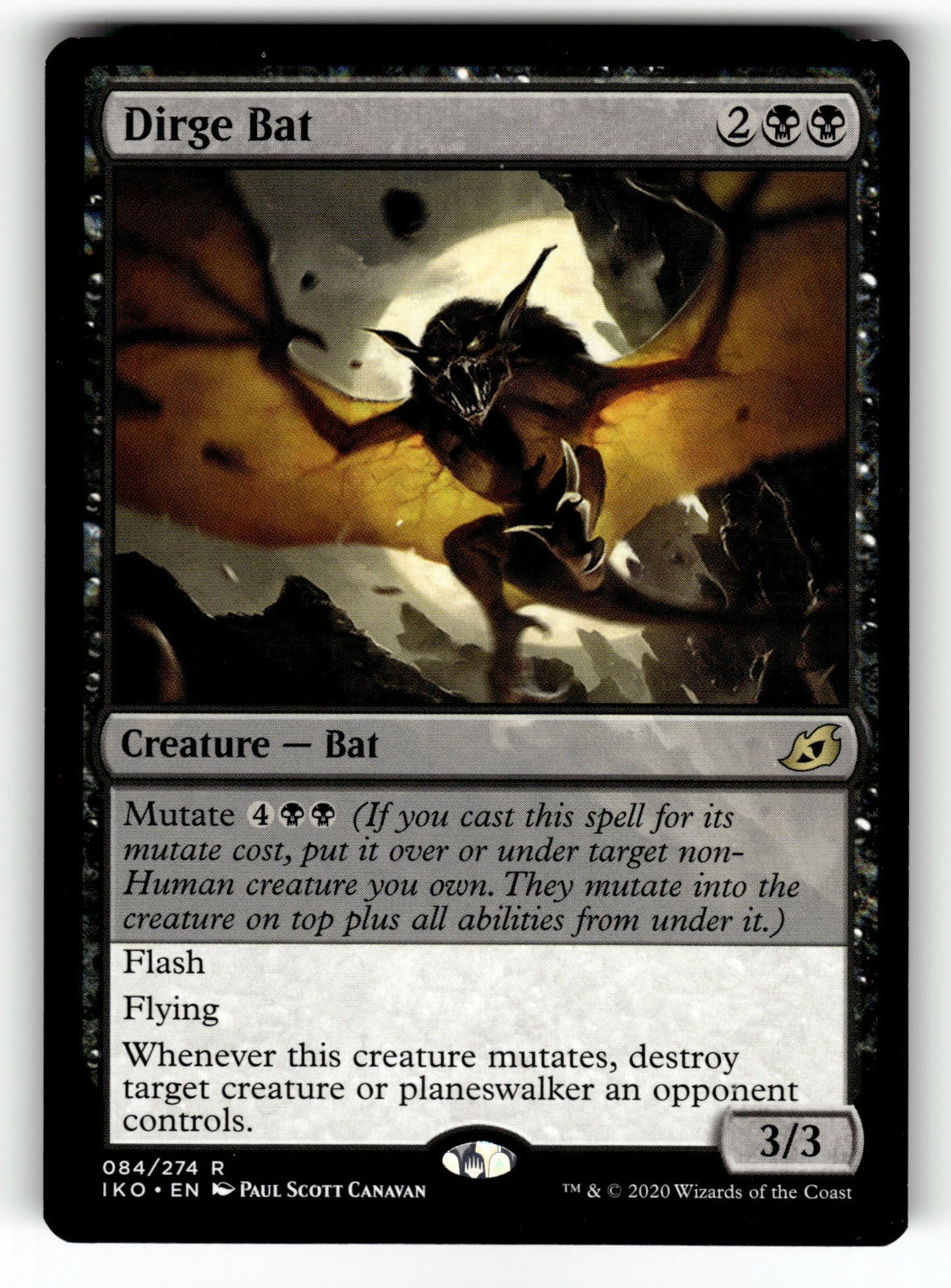 Dirge Bat – 84 IKO: Ikoria: Lair of Behemoths R NM