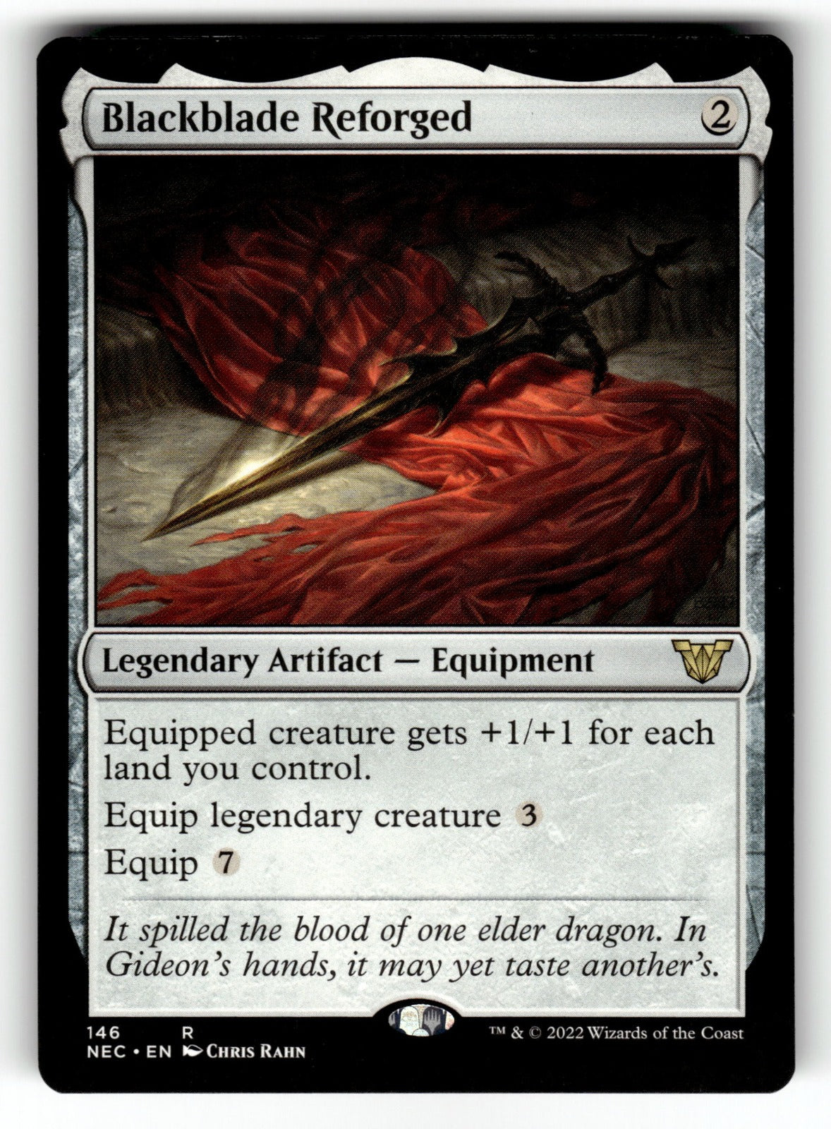 Blackblade Reforged – 146 NEC: Commander: Kamigawa: Neon Dynasty R NM