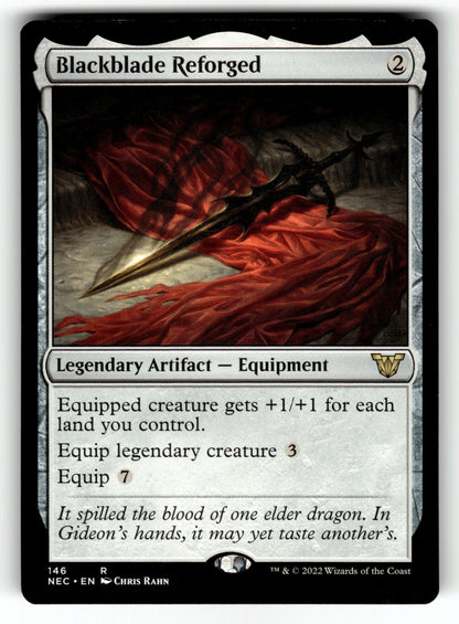 Blackblade Reforged – 146 NEC: Commander: Kamigawa: Neon Dynasty R NM