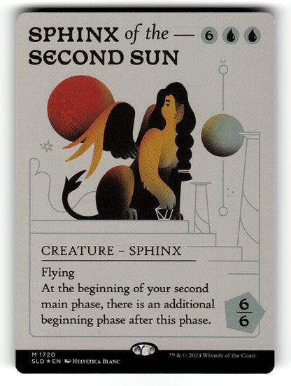 Sphinx of the Second Sun (Rainbow Foil) – 1720 SLD: Secret Lair Drop Series M Foil NM
