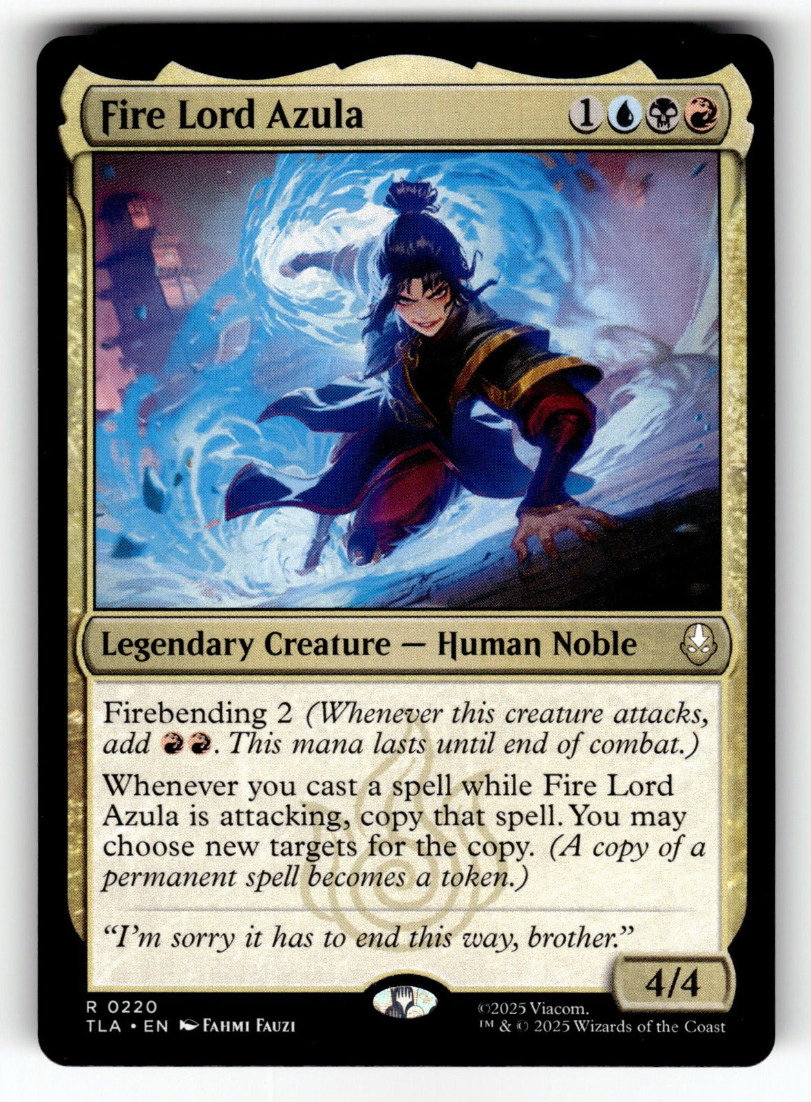 Fire Lord Azula – 220 TLA: Avatar: The Last Airbender R NM
