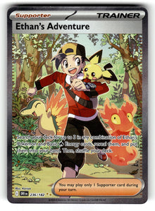 Ethan's Adventure – 236/182 DRI: SV10: Destined Rivals Special Illustration Rare Holo NM
