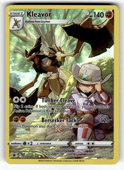 Kleavor – TG08/TG30 SWSH10:TG: SWSH10: Astral Radiance Trainer Gallery Ultra Rare Holo NM