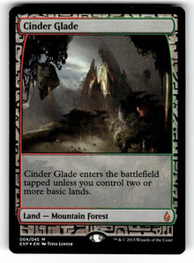 Cinder Glade – 4 EXP: Zendikar Expeditions M Foil LP