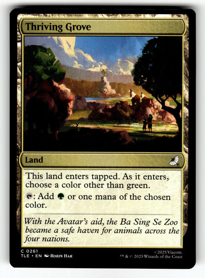 Thriving Grove – 261 TLE: Avatar: The Last Airbender: Eternal-Legal C NM