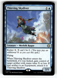 Thieving Skydiver – 177 LCC: Commander: The Lost Caverns of Ixalan R NM