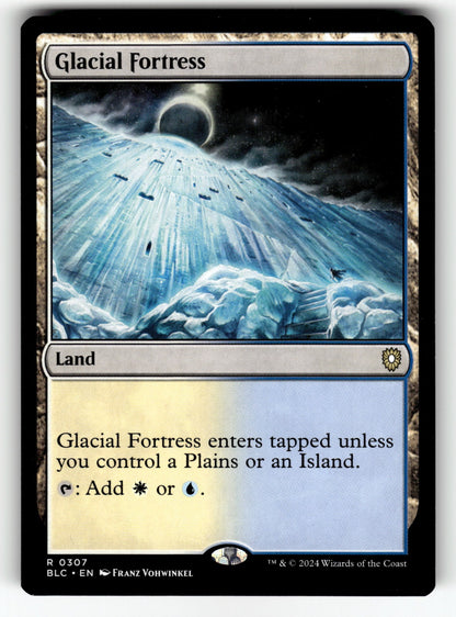 Glacial Fortress – 307 BLC: Commander: Bloomburrow R NM