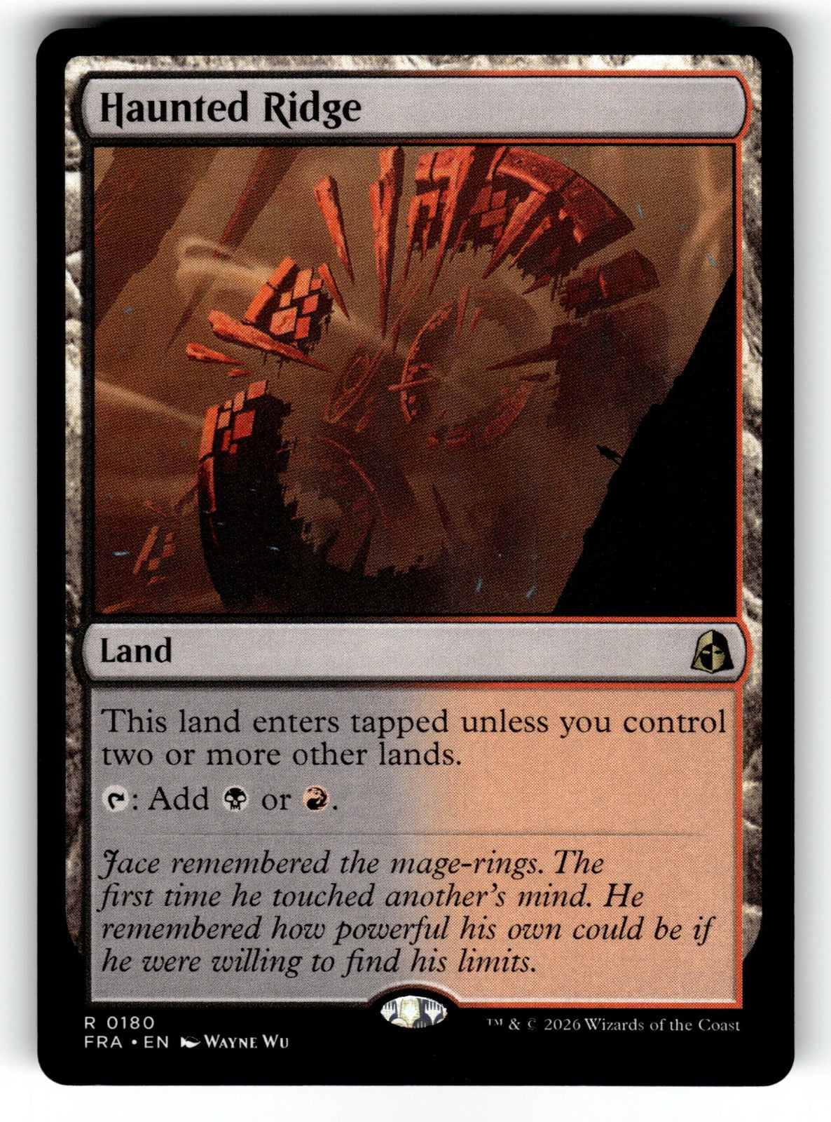 Haunted Ridge – 180 FRA: Reality Fracture R NM