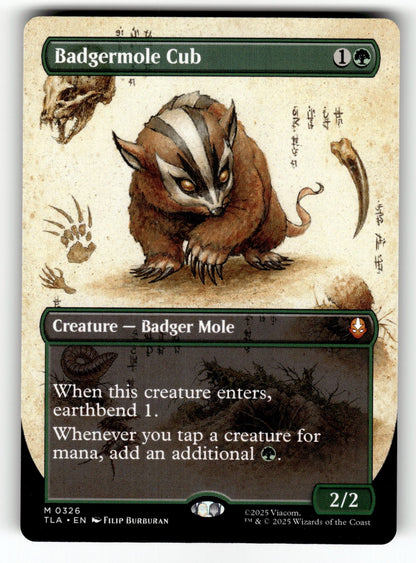 Badgermole Cub (Borderless) – 326 TLA: Avatar: The Last Airbender M NM