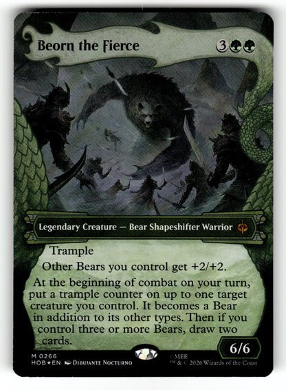 Beorn the Fierce (Showcase) – 230 HOB: The Hobbit M Foil NM