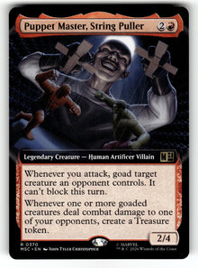Puppet Master, String Puller (Extended Art) – 370 MSC: Commander: Marvel Super Heroes R NM
