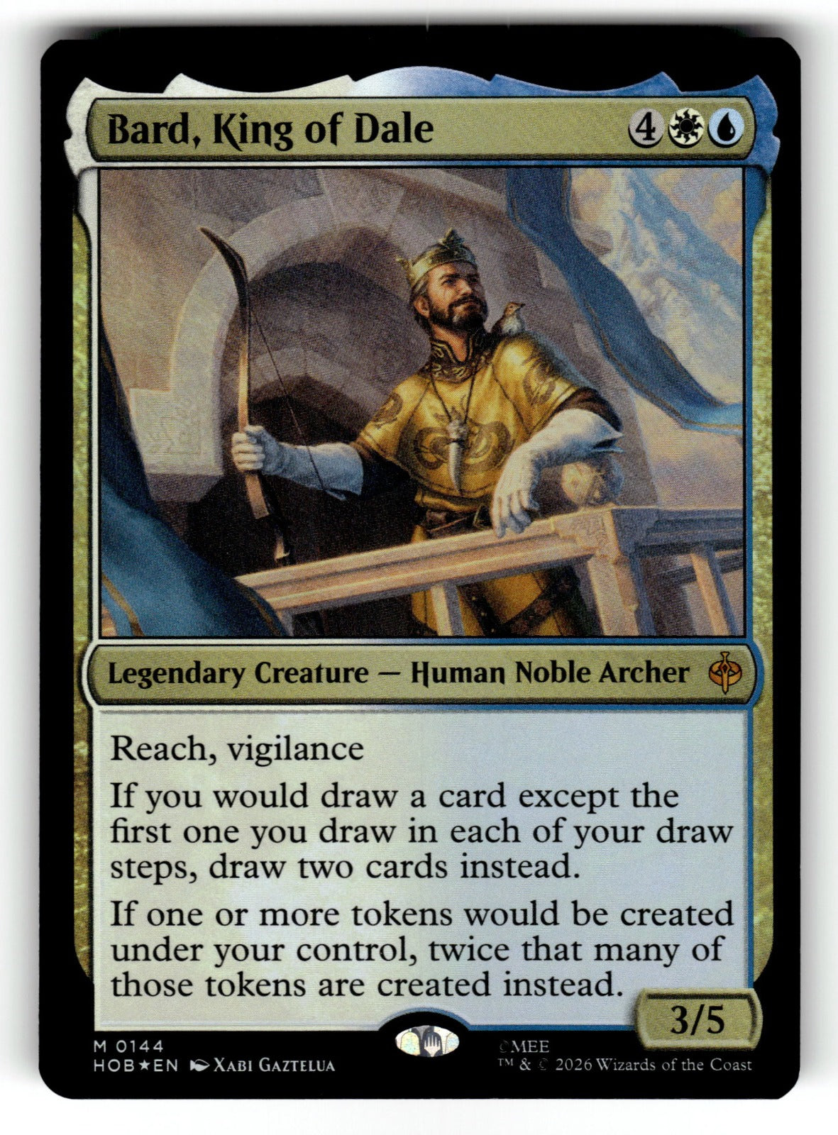 Bard, King of Dale – 144 HOB: The Hobbit M Foil NM