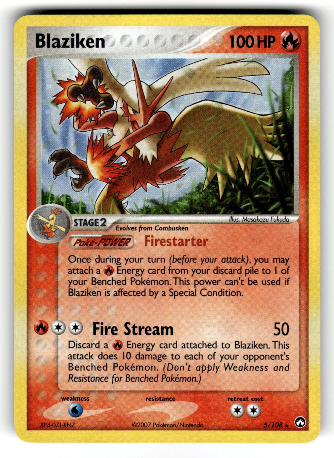 Blaziken – 5/108 PK: Power Keepers Holo Rare HoloLP